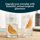 thumbnail image 2 of Juego de vidrio Libbey Impressions Tumbler and Rocks, 16 piezas, 2 of 7