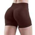 thumbnail image 3 of Clearance! Seamless Shaping Boyshorts Panties For Women Slip Shorts Under Dress Shapewear Shorts Tummy Control Underwear Brown M Size, 3 of 6