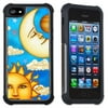 Apple iPhone 6 Plus / iPhone 6S Plus Cell Phone Case / Cover with Cushioned Corners - Moon & Stars