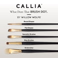 thumbnail image 4 of Callia Watercolour Fine Round Brush Set, 4 of 5