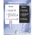 thumbnail image 4 of Travel mini water flosser, wireless oral irrigator with storage bag, portable compact design, 5 modes and detachable water tank, 7 waterproof flosser suitable for braces, orthodontics, sensitive teet, 4 of 4