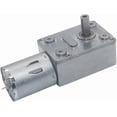 thumbnail image 2 of Turbine Speed 90 Degree Gearbox Rotating Motor, 12 Volt Motor, JGY370 (Size : 10 101rpm 24V), 2 of 5