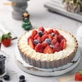 thumbnail image 4 of CHEFMADE Tart Pan, 7-inch with Removable Loose Bottom Non-Stick Round Quiche Bakeware, Dishwasher Safe for Oven & Instant Pot Baking (Champagne Gold), 4 of 8