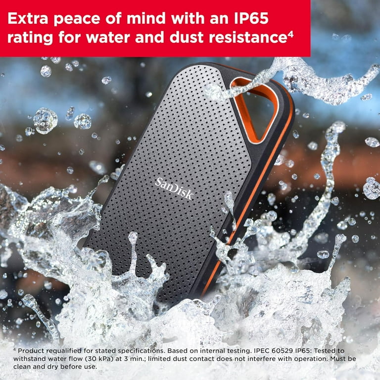 SanDisk 4TB Extreme External Portable SSD - Up to 1050MB/s - USB-C