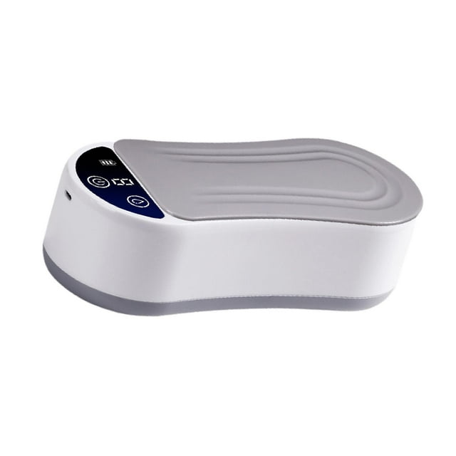 Máquina limpiadora ultrasónica de gafas, caja de limpieza portátil, recargable, ajustable, limpiador de joyas para anillos y llaves de viaje