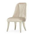 thumbnail image 5 of Michael Amini Villa Cherie Velvet Side Chair in Hazelnut Brown (Set of 2), 5 of 16