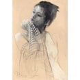 thumbnail image 2 of Longo, Massimiliano 24x32 Black Ornate Wood Framed with Double Matting Museum Art Print Titled - Eleanor VIII, 2 of 4