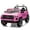 Pink, variant on UBesGoo 24V 2 Seat Licensed Chevrolet Colorado Electric Ride on Car Toy for Toddler Kid w/ Remote Control, LED Lights, Pink