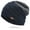 Navy Blue, variant on D-GROEE Beanie Hat for Men and Women Winter Warm Hats Knit Plush Lining Slouchy Thick Skull Cap
