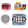 thumbnail image 4 of Lunch Bag Portable Crossbody Meal Bag Cooler Bag Insulated Lunch Bag Food Bag Handheld & Crossbody Design Oil Painting Boat, 4 of 6