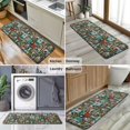 thumbnail image 6 of Multicolor Bigfoot and Text Pattern Kitchen Rug Mat,Kitchen Runner Rugs Non Skid Washable,Decorative Kitchen Floor Mats for Kitchen,Sink,Laundry,17"x47.2", 6 of 7