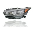 thumbnail image 4 of Headlight Assembly - Cooling Direct Fit/For IN2503157, IN2502157 14-17 Infiniti Q50, 14-17 Q50-Hybrid - Both Side Pair Bundle, Without Adaptive Headlamps/Eco-Package - CAPA Certified, 4 of 4