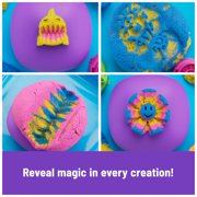 Kinetic Sand, SquishMotion Playset with 1lb Play Sand, Stamper & 5 Tools