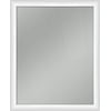 PTM Images 18" x 22" Mirror, White