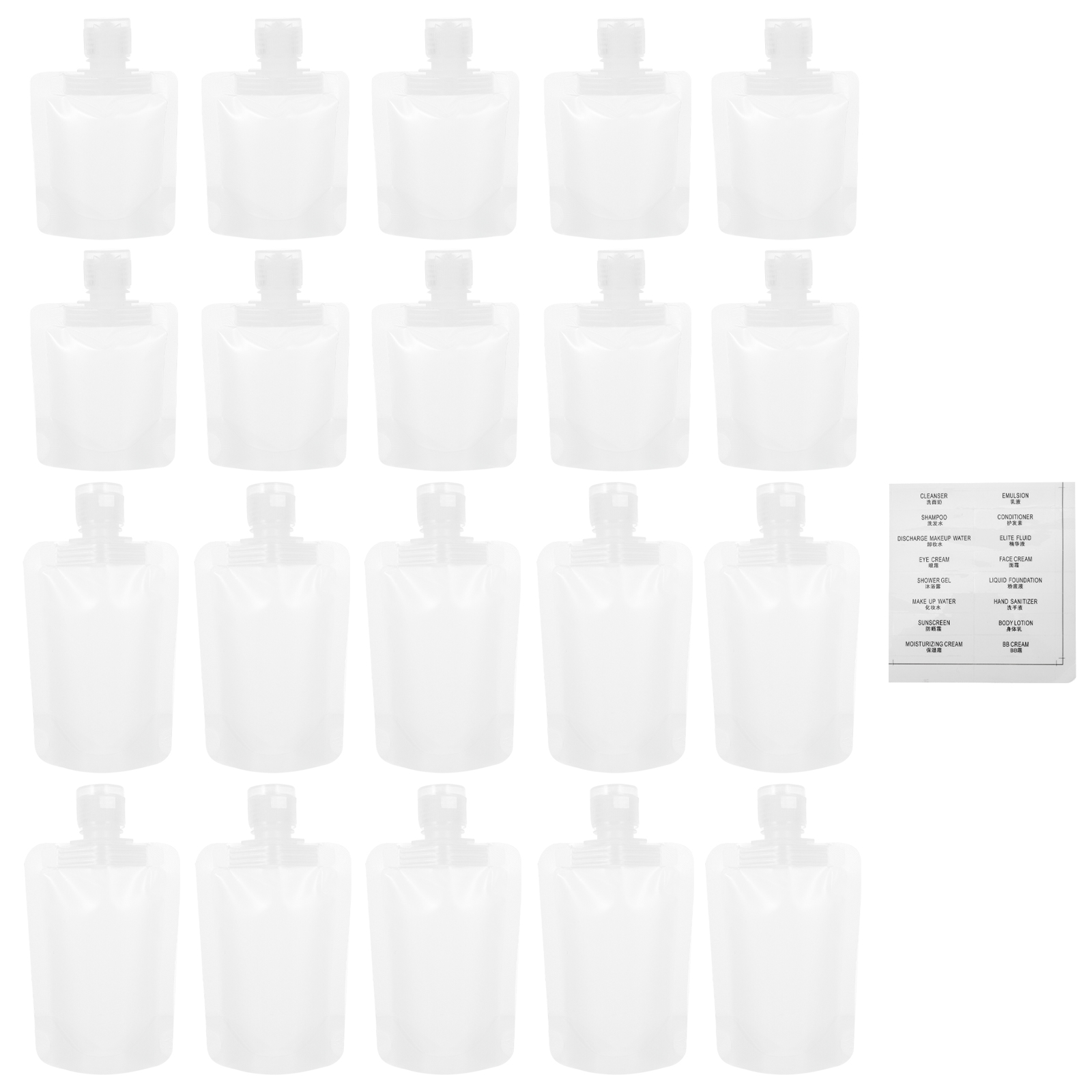 Lotion Bottle Empty Shampoo Travel Bag Squeeze Pump Dispenser Bottles