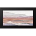 thumbnail image 2 of Stellar Design Studio 18x11 Black Modern Framed Museum Art Print Titled - The Painted Valley, 2 of 5