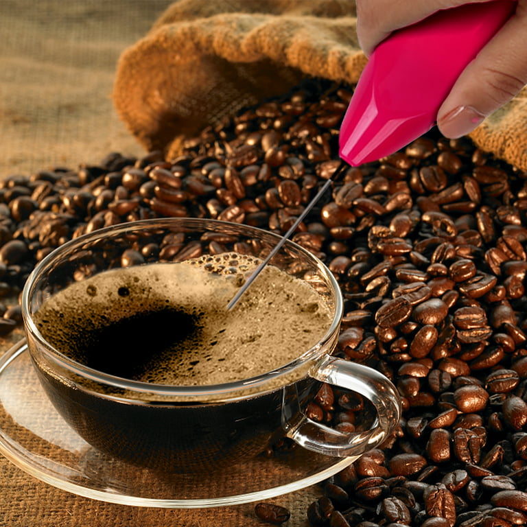 Wovilon Coffee Stirrers Electric Stirrer Drink Stirrer Handheld