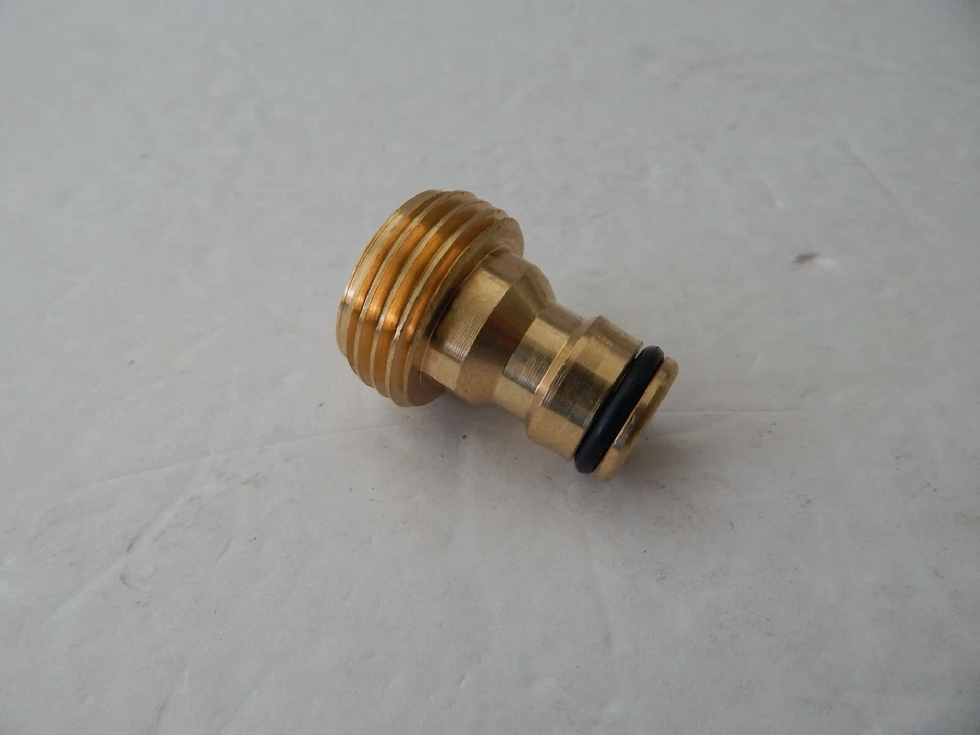 PURELY- ¾ Inch Garden Hose Quick Connect Water Hose Brass Female Male Connectors Set New