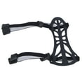 thumbnail image 1 of Archery Forearm Protector, Comfortable Archery Arm Guard 2 Adjustable Straps Ventilating Well Covered Light Weight  for Bow Accessories Black, 1 of 8