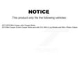 thumbnail image 2 of Positive Plus Front Semi-Metallic Disc Brake Pads and Wear Sensors Kit for Car Mini Cooper KPW-100576, 2 of 8
