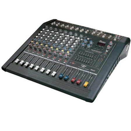 PylePro - PMXL8 - 8 Channel 500 Watts (DSP) Powered Stereo Mixer