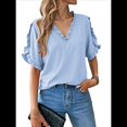 thumbnail image 1 of Tops de Verano para Mujer Azul S, 1 of 4