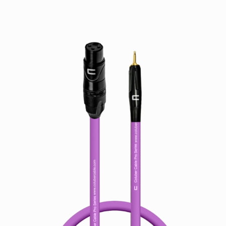 Coluber Cable Unbalanced XLR Female Cable to 3.5 TS Male - 3-Pin Connector