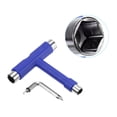 thumbnail image 3 of Unique Bargains All-In-One Skate Tool Multi-Function Portable Skateboard Tool T Tool, Dark Blue, 3 of 4