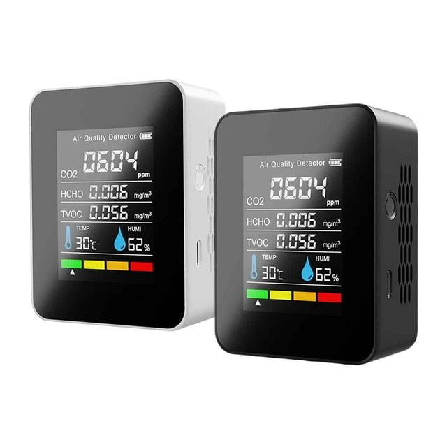 2x de Dióxido de Carbono Infrarrojo Analizador de Gas funciones para La de Automóviles kusrkot Detector de dióxido de carbono
