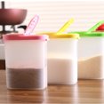 thumbnail image 2 of Set of 3 Kitchen Storage Boxes, Airtight Plastic Food Containers, Kitchen Storage Box, BPA Free Food Storage Containers, for Cereals, Pasta, Flour, Sugar, Etc, 2 of 4