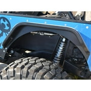 Poison Spyder Rear DeFender Flares (Bare Steel) - 14-05-B70 Fits select: 1997-2006 JEEP WRANGLER / TJ