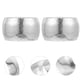 thumbnail image 2 of 6 anillos para servilletas de acero inoxidable, hebillas para servilletas, decoración de mesas para bodas y fiestas., 2 of 7