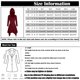 thumbnail image 3 of Womens Halloween Costumes 2024 Cosplay Gothic Dresses Women Costumes Hooded Vintage Pullover High Low Bandage Long Dress Cloak, 3 of 4