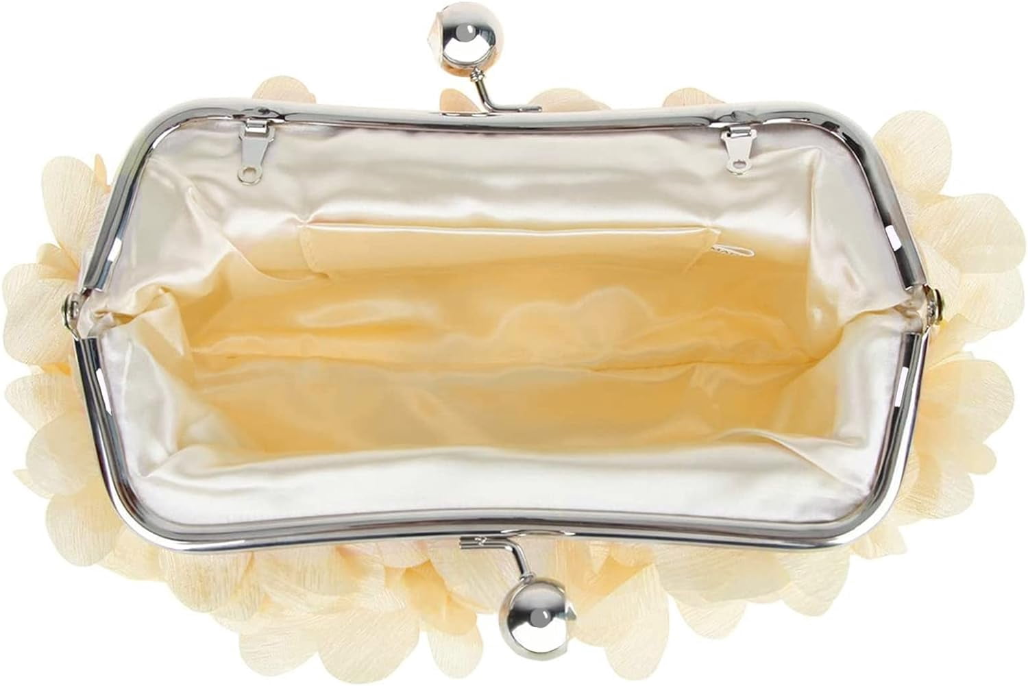 Women Clutch Evening Bag Small Floral Purses with Chain for Wedding, Party, Prom