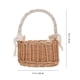 thumbnail image 3 of Candy Ornaments Woven Storage Baskets Elegant Flower Basket Wicker Picnic Basket, 3 of 3