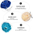 thumbnail image 5 of LOLIPPYY Indoor String Light Blue LED Light String 1Set for Restaurants, 5 of 5