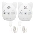 thumbnail image 1 of Sound Baby Monitor Intercom 2 Way Talk Wireless 656 to 984ft Range Walkie Talkie with Lullabies Night Light Parent Devices 100‑240V US Plug, 1 of 4