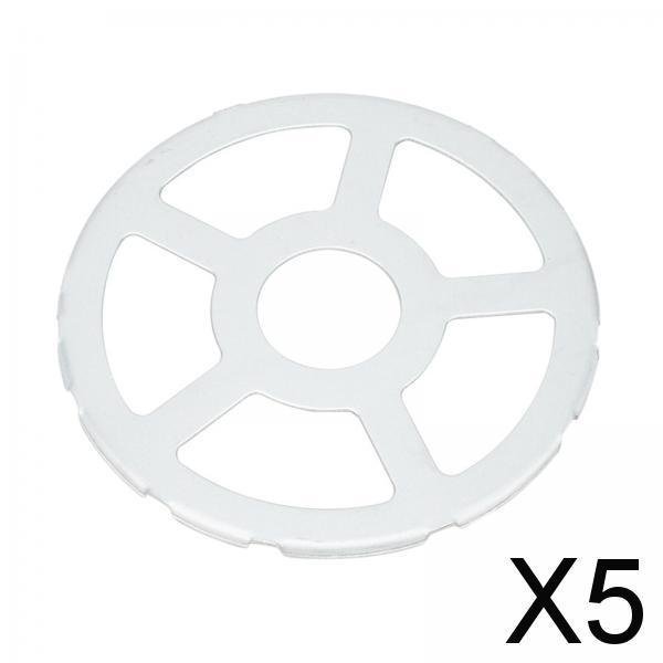 5x Anillo Wok de Hierro Fundido, Reductor de Anillo de Gas, Salvamanteles de 15,7 de Diámetro, Estante de Soporte Duradero para Cocina de Gas, Soporte 5 piezas