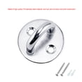 thumbnail image 3 of Sonducket 2 uds placa de almohadilla para los ojos anillo de acero inoxidable en forma de U ganchos de techo Hardware de cubierta hamacas carpas, 3 of 6