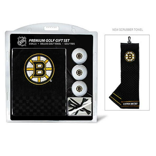 Team Golf Boston Bruins Embroidered Towel Gift Set