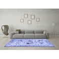 thumbnail image 3 of Ahgly Company Indoor Rectangle Animal Blue Traditional Area Rugs, 2' x 5', 3 of 4