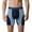 Dark Blue, variant on Men Boxer Briefs Athletic Moisture Wicking Longer Compression Boxer Shorts Chafing Design Running Sports Dark Blue L