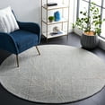 thumbnail image 2 of SAFAVIEH Metro Wade Floral Area Rug, Blue/Ivory, 6' x 6' Round, 2 of 8