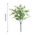 thumbnail image 3 of Outdoor Artificial Plant UV Resistant Fake Stem Plant, Faux Plastic Greenery for Indoor Outside Hanging Garden Porch Window Box Home Wedding Farmhouse Outdoor Decoration, 3 of 3