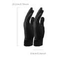 thumbnail image 3 of Guantes transpirables anti-UV para mujer Hielo Seda Elástico Abierto Todos los dedos Deporte al aire libre Ehuebsd Cuidado Belleza, 3 of 3