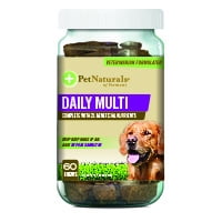 Pet Naturals of Vermont Daily Multi for Dogs, Daily Multivitamin Formula, 60 Bite-Sized