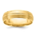 thumbnail image 5 of 14K Yellow Gold Heavy Comfort Fit Fancy Band Ring Size 9, 5 of 7