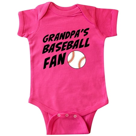 

Inktastic Grandpa s Baseball Fan Gift Baby Boy or Baby Girl Bodysuit