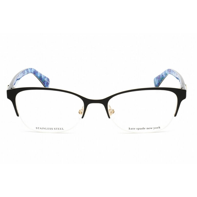 kate spade newyork ケイトスペード FERRARA 807 メガネフレーム Eyeglasses Kate Spade FERRARA 0807 Black - Walmart.com