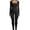 Balck, variant on Plus Size Long Sleeve Square Neck Full Body Shapewear Bodysuit